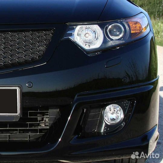 Юбка переднего бампера Mugen Хонда Аккорд 8