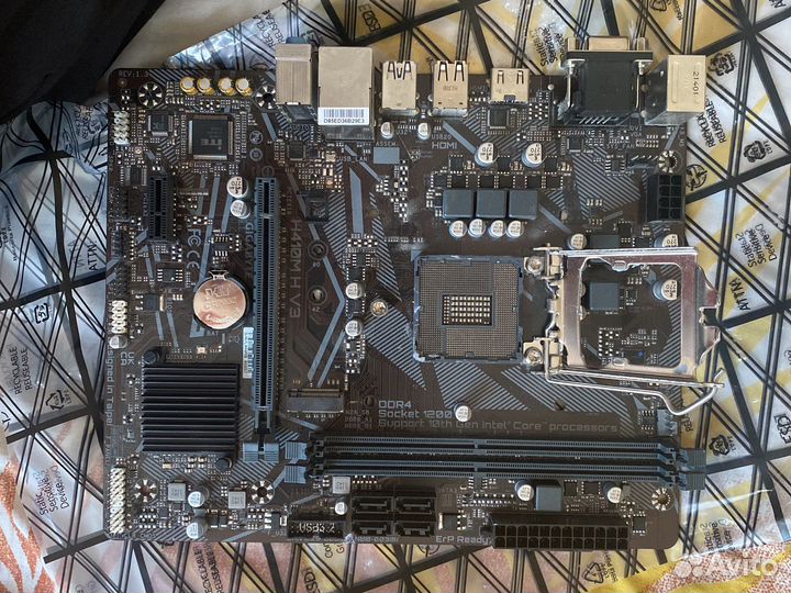 Материнская плата gigabyte h410m h v3