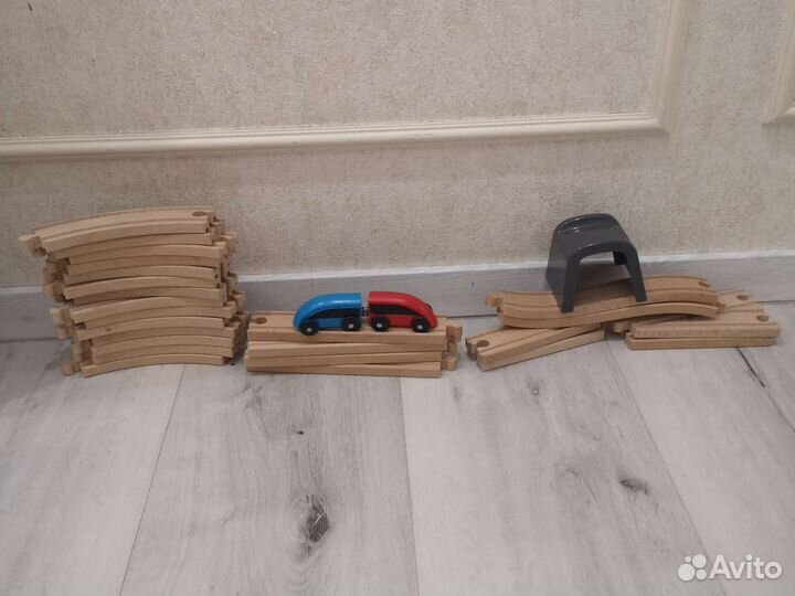 Деревянная железная дорога IKEA