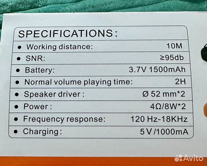 Bluetooth колонка T&G TG668