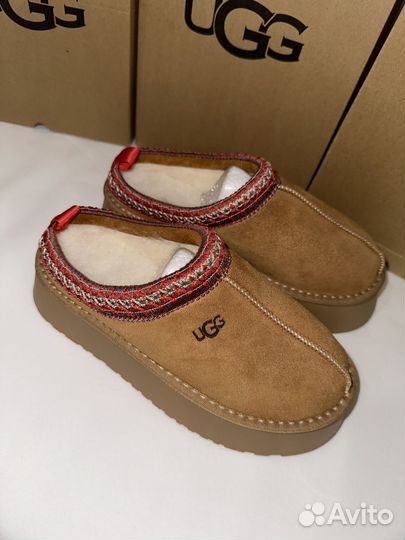 Люкс угги низкие на высокой подошве