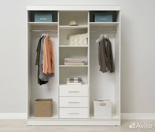 Шкаф-купе Маэстро белый