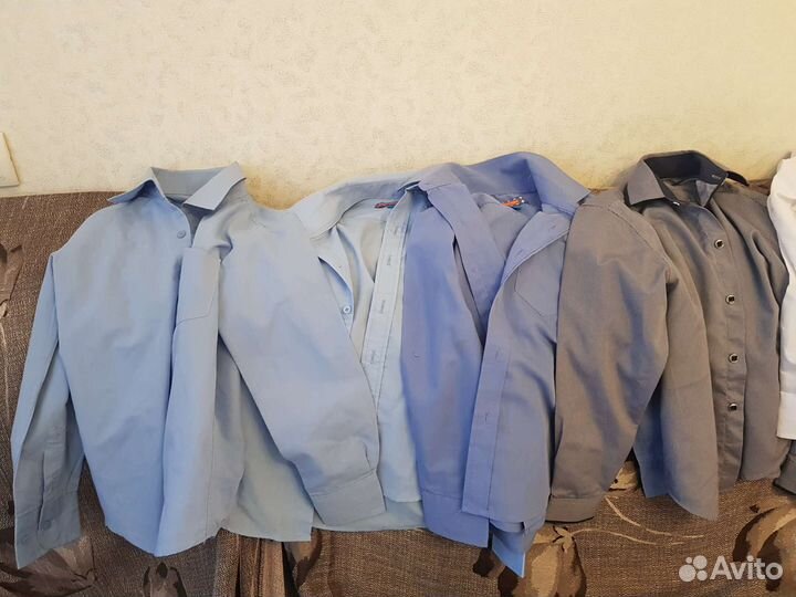 Рубашка брюки на мальчика р.128