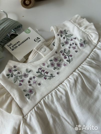 Новый костюм для девочки C&A 68
