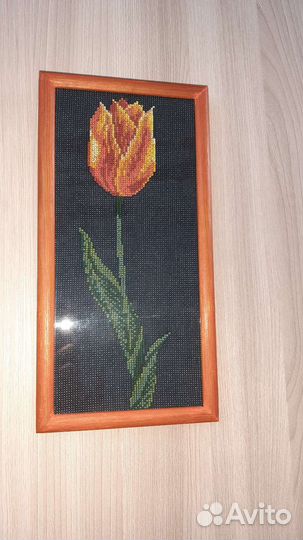 Картина вышитая крестом