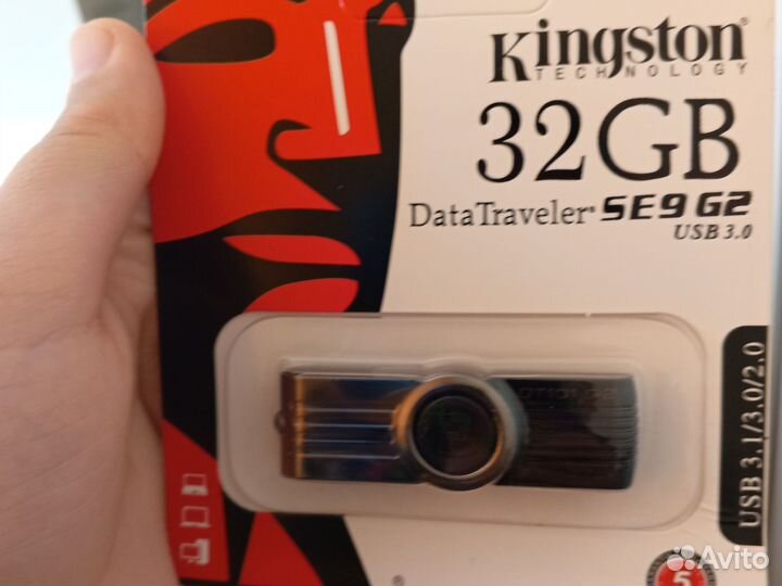 Kingston флэшка 32 GB