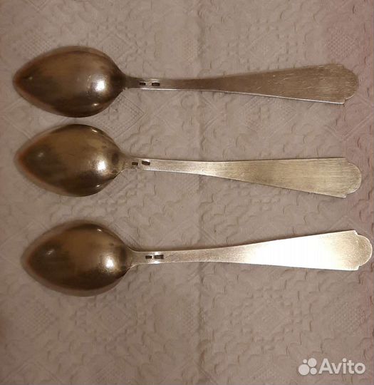Серебряные чайные ложки СССР