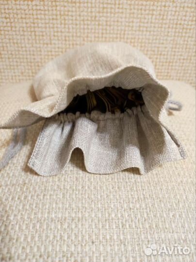 Мешочек из хлопково-льняной ткани