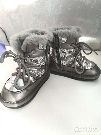 Сапоги зимние детские для девочки 25 р