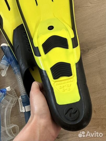 Маска и трубка tusa sport