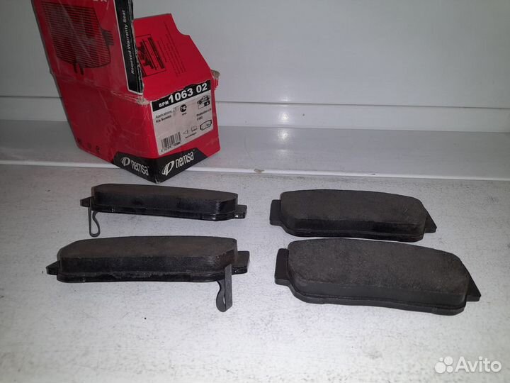 SsangYong Kyron / Kia Sorento Колодки задние