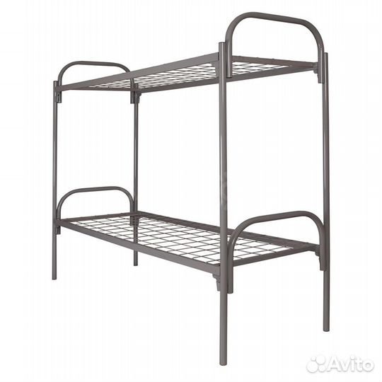 Кровать металлическая двухъярусная