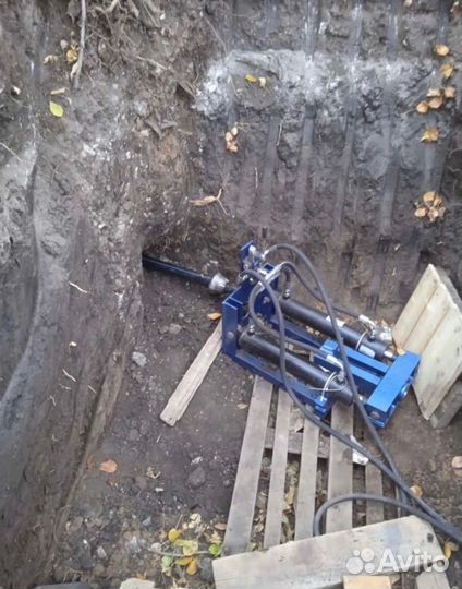 ГНБ прокол под дорогой