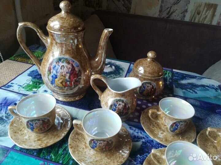 Сервиз кофейный Мадонна советских времен