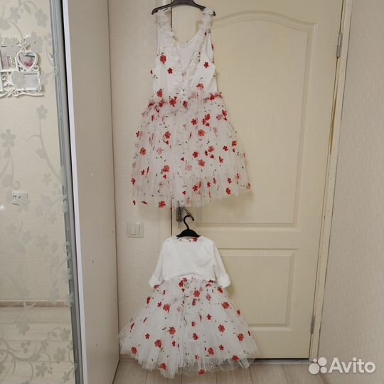 Платье мама и дочка