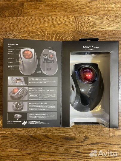 Компьютерная Мышь Трекбол Elecom Deft Pro (новый)