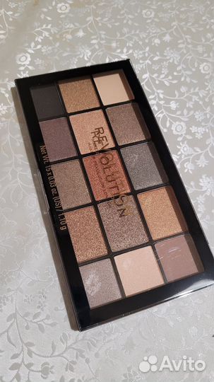 Тени для век makeup revolution