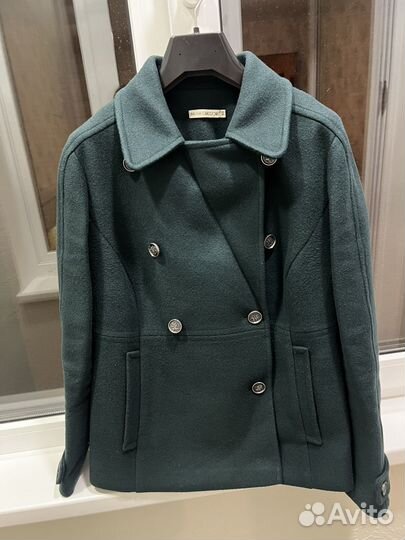 Полупальто двубортное женское 48 размер