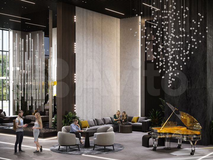 2-к. квартира, 53,8 м², 3/24 эт.