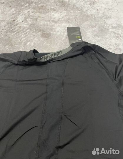 Футболка Nike рашгард короткий рукав