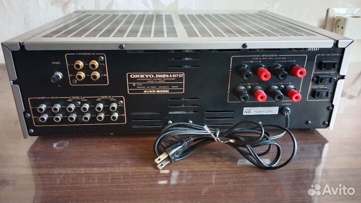 Усилитель onkyo -integra A-817GT