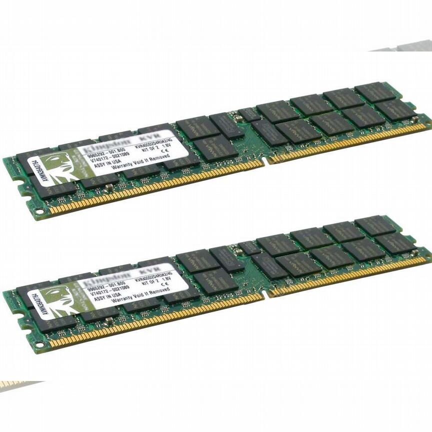 [KVR400D2D4R3K2/4G] Оперативная Память Kingston Ddr1 Kvr400d2d4r3k2/4g