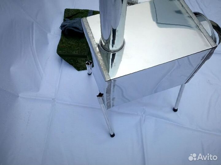 Печь для отопления палатки Малая на 15 л. без экра