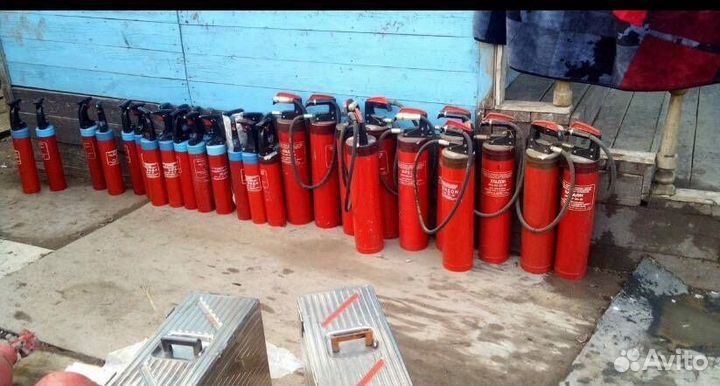 Модули баллоны пожаротушения