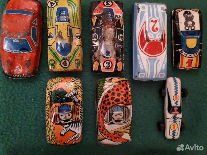 Жестяные машинки СССР