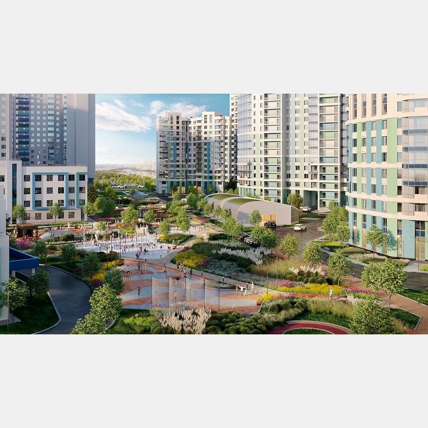 1-к. квартира, 41 м², 2/20 эт.