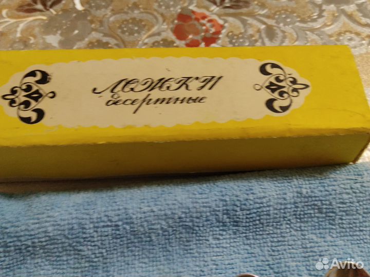 Ложки десертные мельхиор, новые