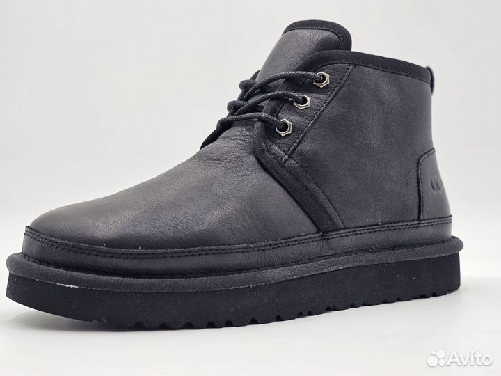 Ugg Mens Neumel Leather Black