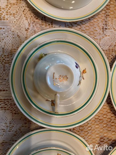 Чайный сервиз фарфор гдр