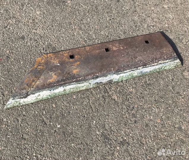 Лемех для плуга Краснокутский с ребром жёсткости Z