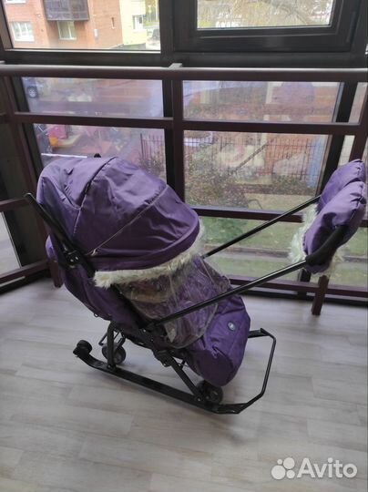 Коляска санки