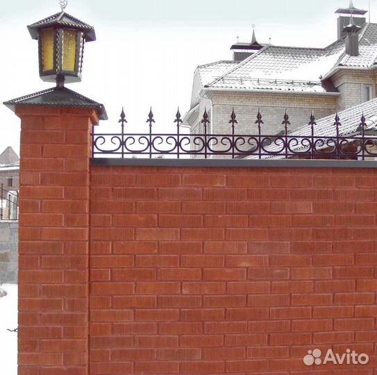 Лицевой кирпич Красный Велюр ГОСТ