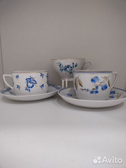 Чайные пары, чашечки СССР