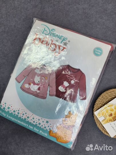 Лонгслисы Disney для девочки