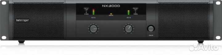 Behringer NX3000 усилитель мощности D класса 2 х 1