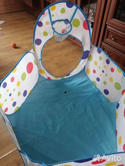 Сухой бассейн 3 в 1 + шарики