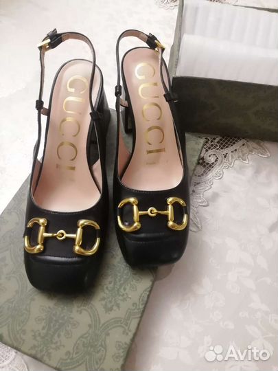 Туфли босоножки Gucci