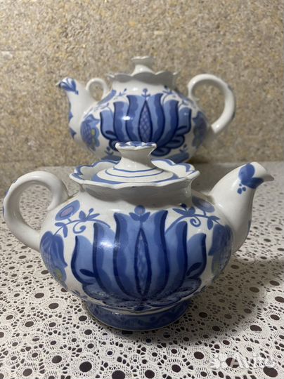 Чайник Гжель