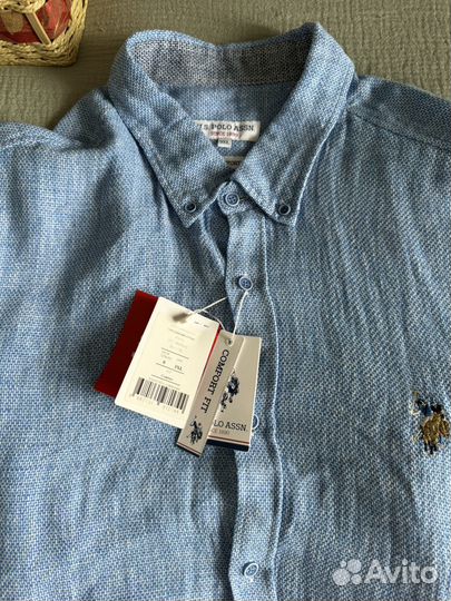 Рубашка мужская U.S. Polo Assn. Оригинал