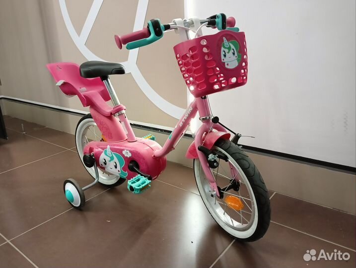 Велосипед детский с боковыми колесиками