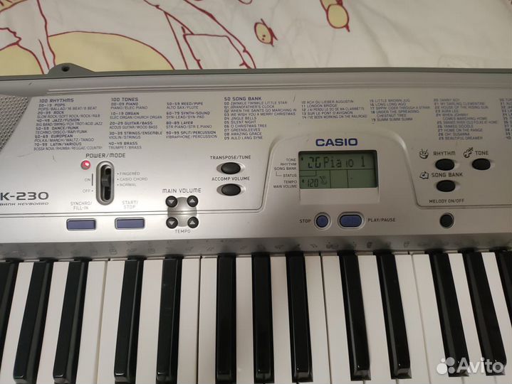 Синтезатор casio CTK-230