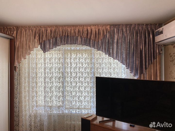 Тюль с ламбрикеном