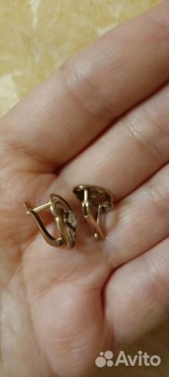 Серебряные серьги 925