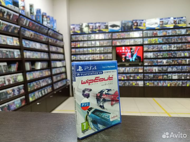 Wipeout Omega Collection Ps4 с поддержкой Vr шлема