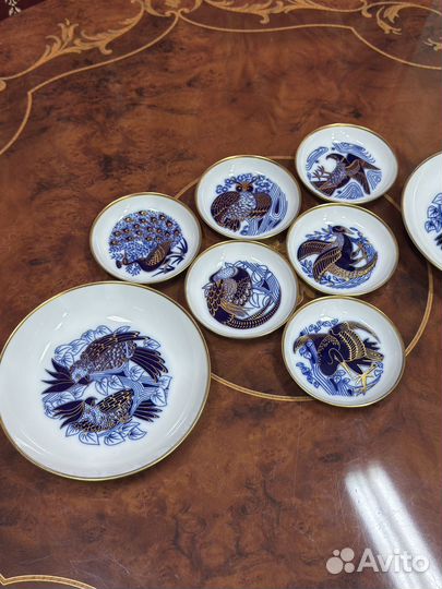 Набор тарелок для варенья германия Fürstenberg