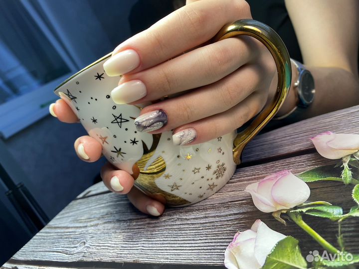 Маникюр гель лак